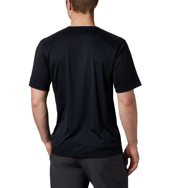 Columbia Zero Rules T-Shirt Black For Men's NZ20518 New Zealand